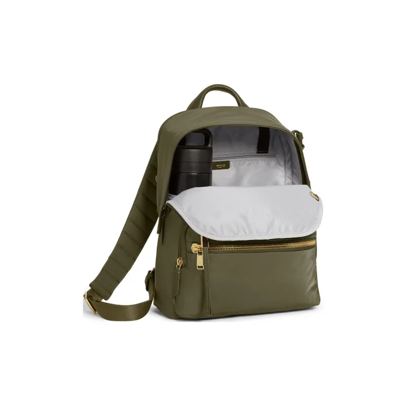 TUMI Nylon Backpack Women's Olive Green-2
