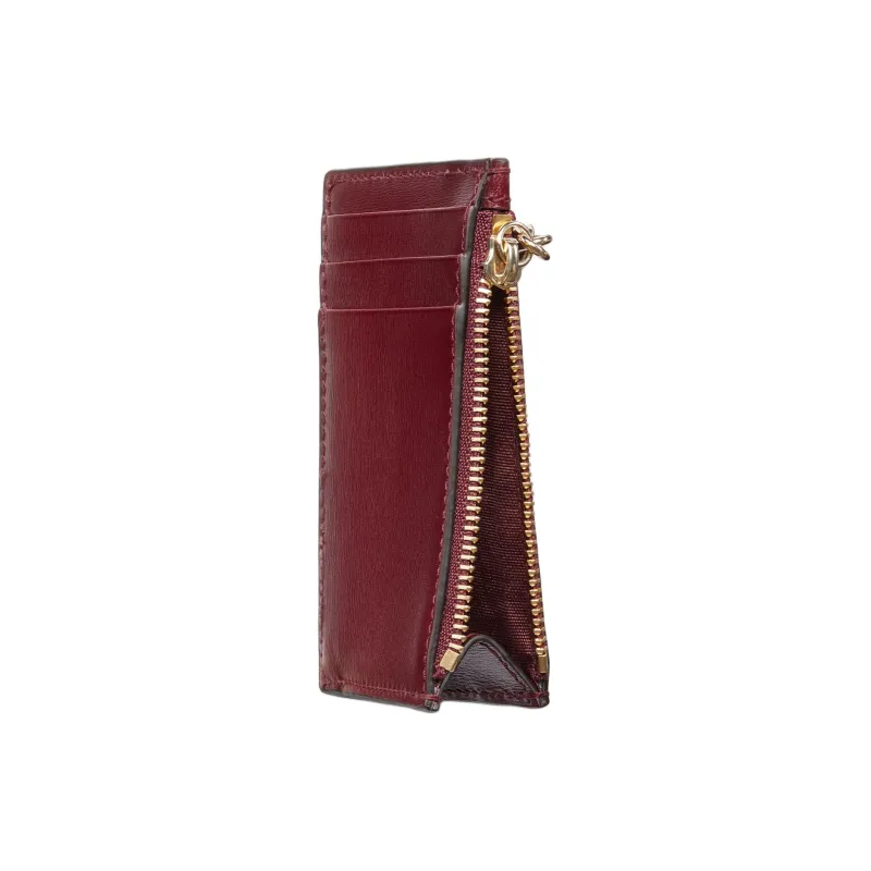 GUCCI Canvas Card Holder Women's Red-3