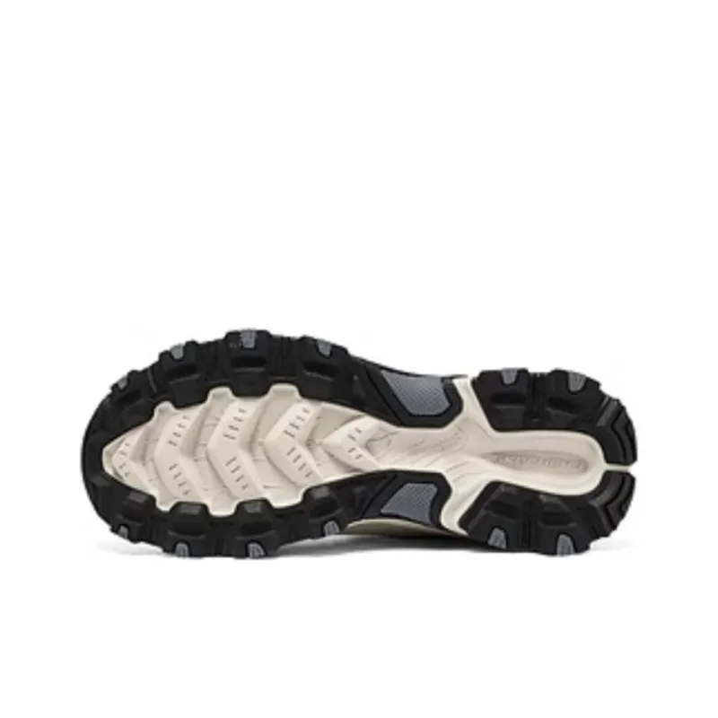 Skechers OUTDOOR Anti Slip Wear Resistant Low Top Hiking Shoes Men's Ecru-5