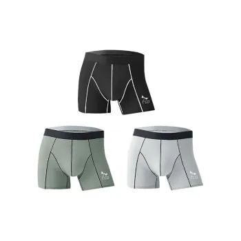 RED DRAGONFLY Cotton Panties Men's 3 Pack Gift Box Set