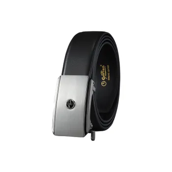 GOLDLION Top Grain Cow Leather Belts Men's Width 3.5cm