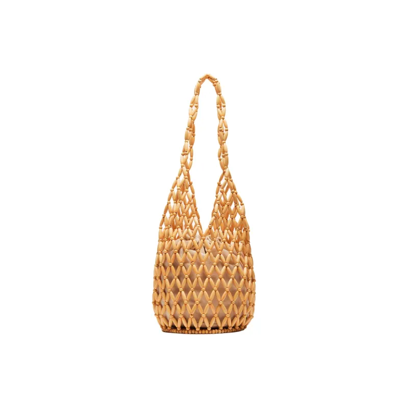 STEVE MADDEN Synthetic Material Handbag Shoulder Bag Women's Natural-0