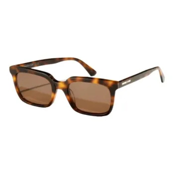 McQ Alexander McQueen Acetate Butterfly Sunglasses Men's Brown
