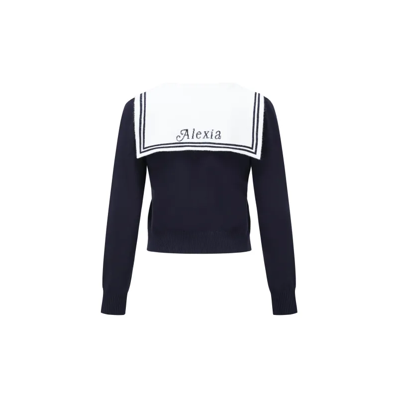 Alexia Sandra Knitwear Women's Blue-1