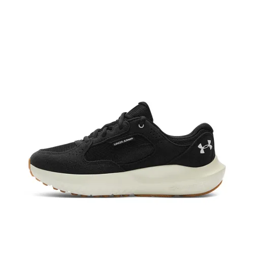 Under Armour Anti Slip Wear Resistant Low Top Casual Running Shoes Women's Black