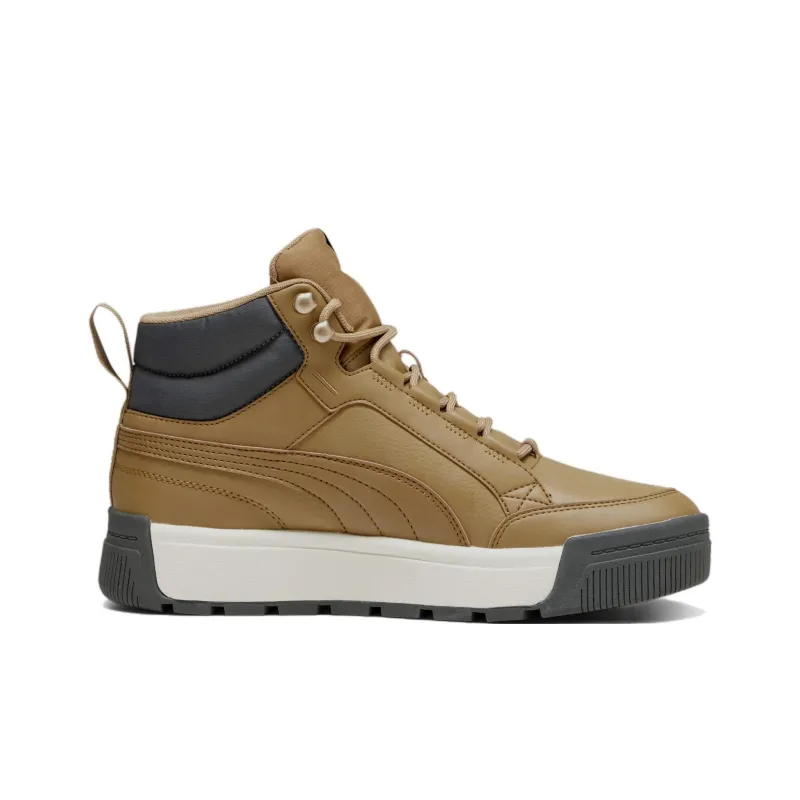 PUMA Tarrenz SB Anti Slip Wear Resistant High Top Skateboard Shoes Unisex Brown-1