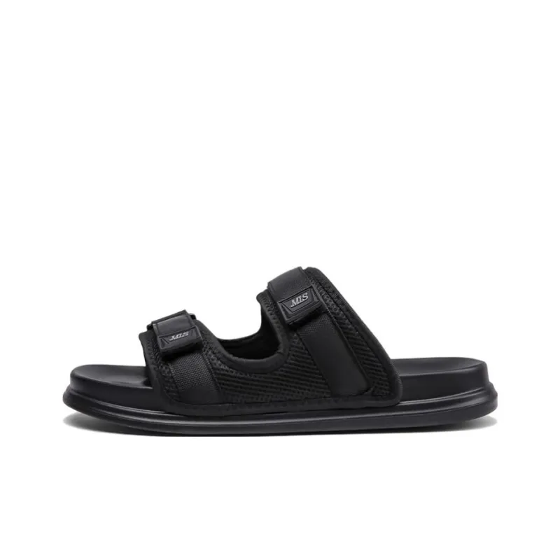 Mulinsen EVA Cut Out Slide Slippers Men's Black-0