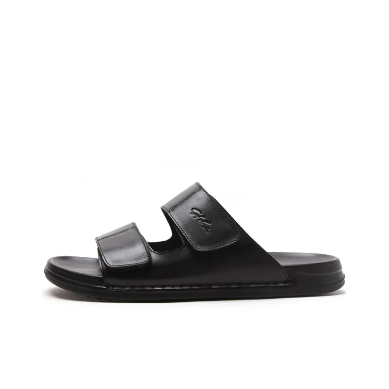 Satchi Slide Slippers Men's Black-0