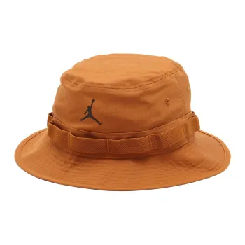 Jordan Cotton Bucket Hats Unisex Brown