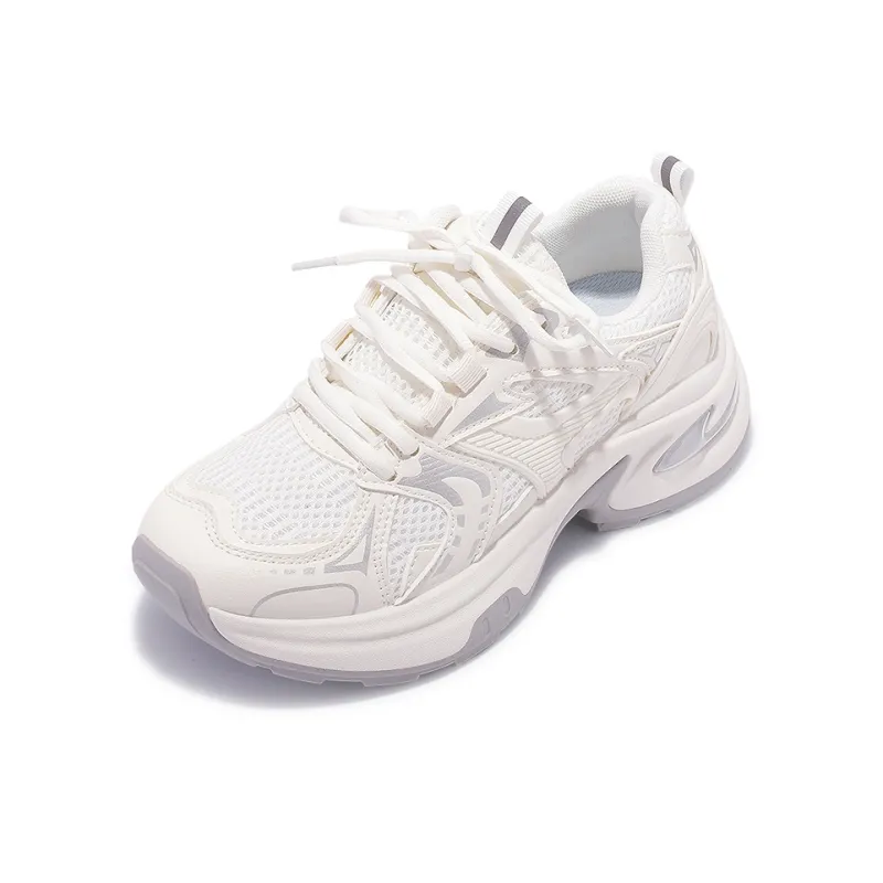 Miss Zhang Low Top Chunky Sneakers Women's Beige-2