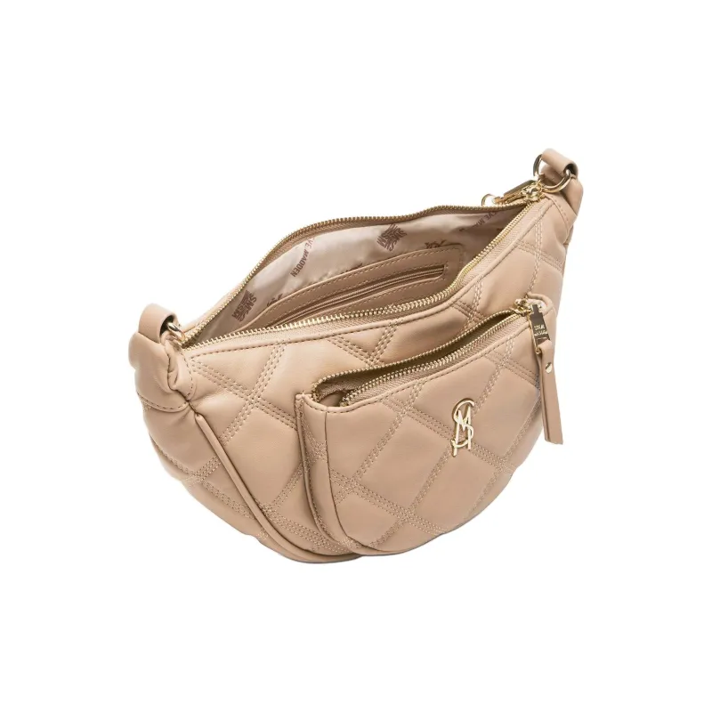 STEVE MADDEN Synthetic Material Portable Crossbody Bag Shoulder Bag Women's Tan-3