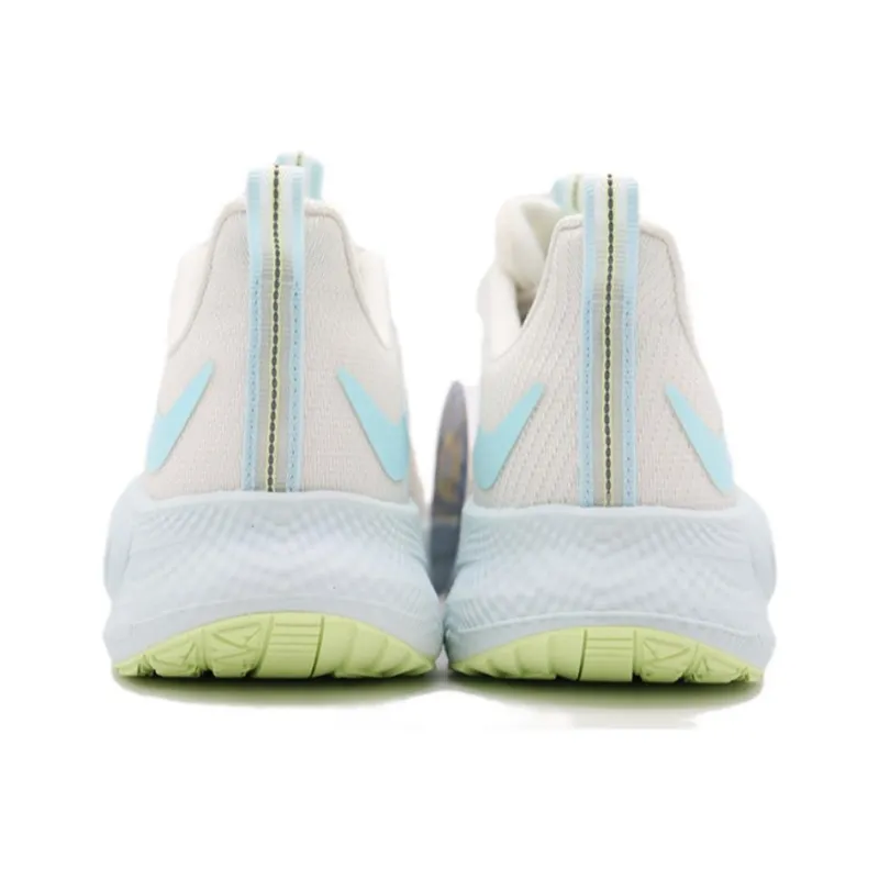 361° Abrasion Resistant Low Top Running Shoes Women's White Blue-2
