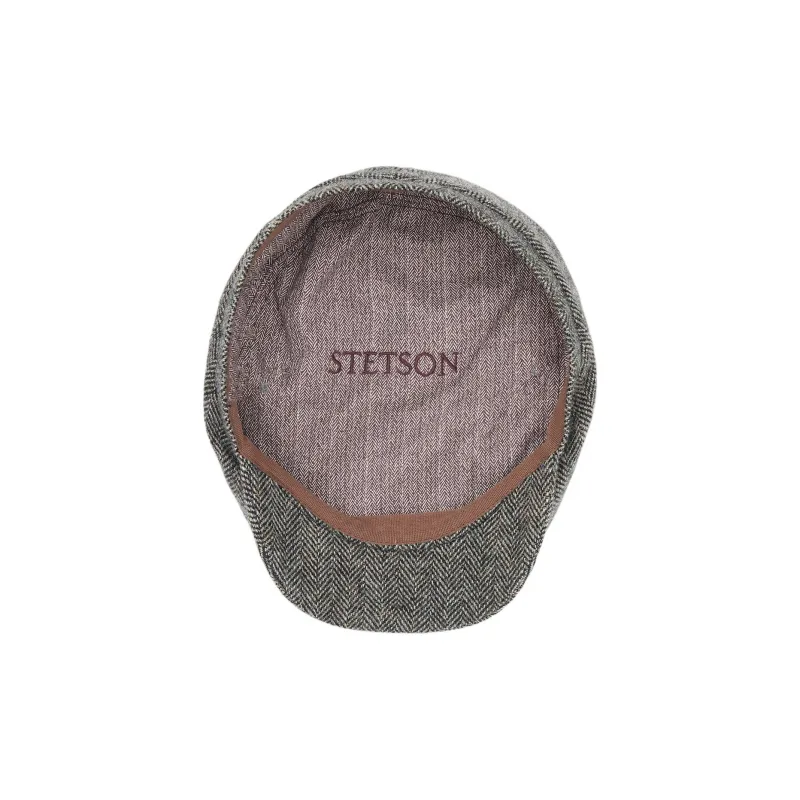 STETSON Wool Cotton Berets Unisex Gray-4