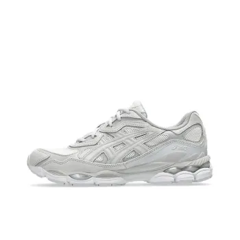 Asics GEL NYC Anti Slip Wear Resistant Low Top Casual Running Shoes Unisex Gray White