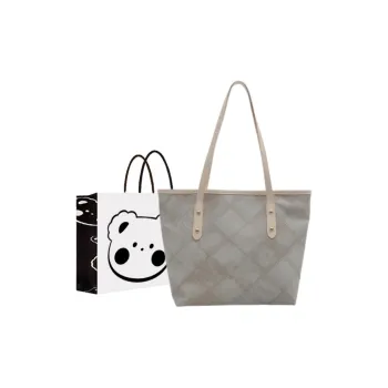 NX DOUGHNUT PU Shoulder Bag Women's White