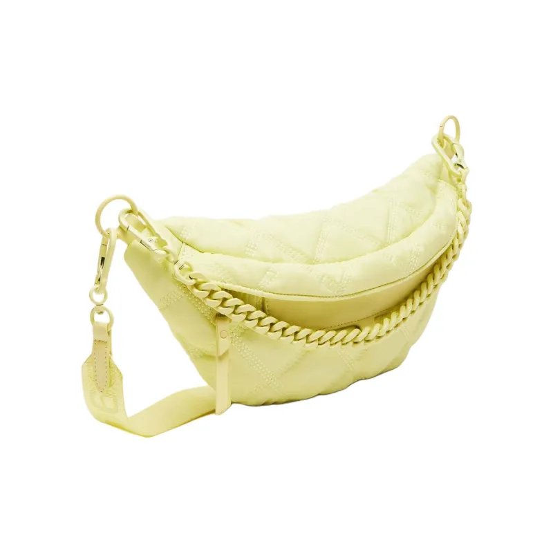 STEVE MADDEN Synthetic Material Crossbody Bag Shoulder Bag Women's Lemon-1