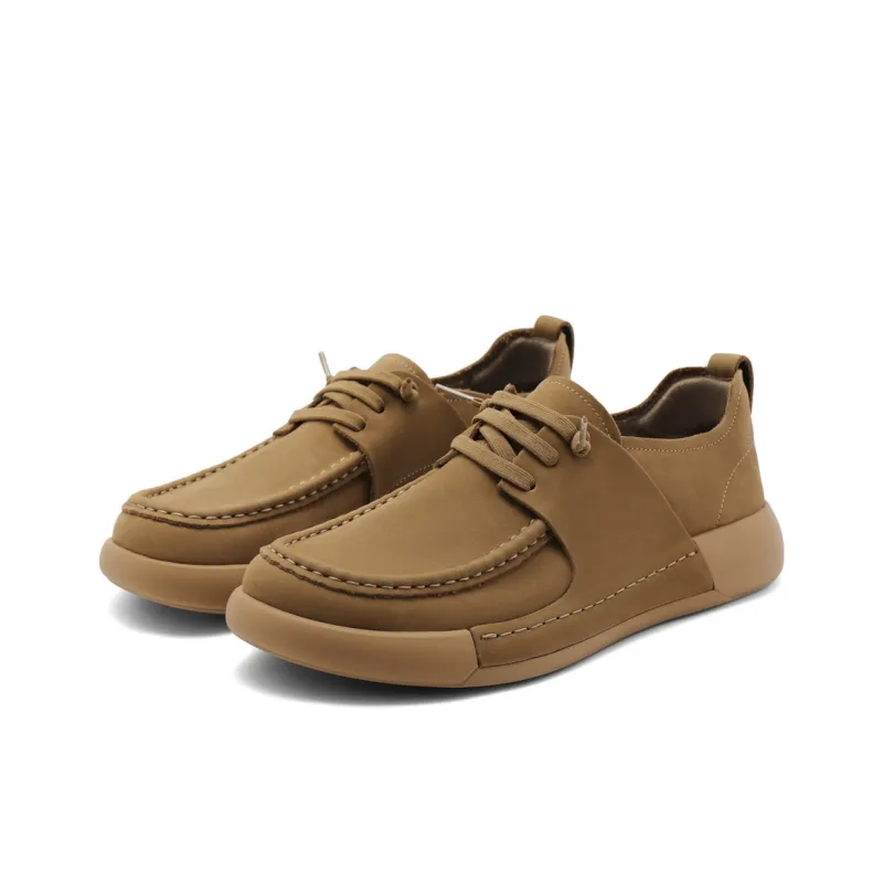 BELLE Men's Casual Shoes Men Low Top Earth Yellow/Gray/Black-4