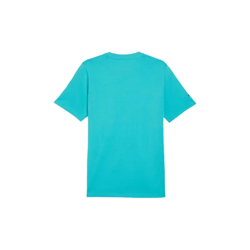 PUMA Mercedes AMG-Petronas F1 SS24 T-Shirt Men's Blue-1