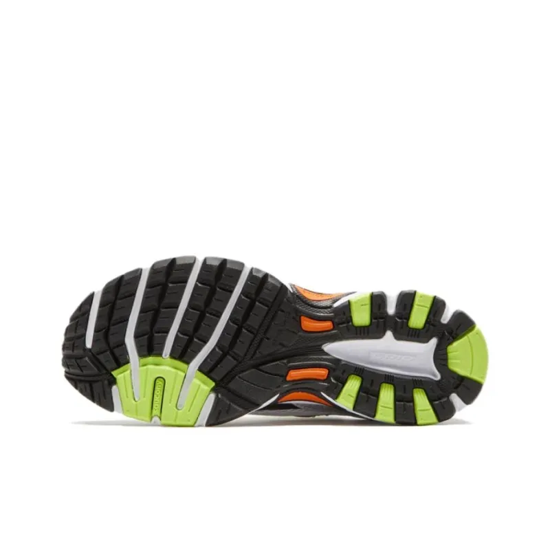 Saucony Grid Ride Millennium White Silver Lime Orange-4