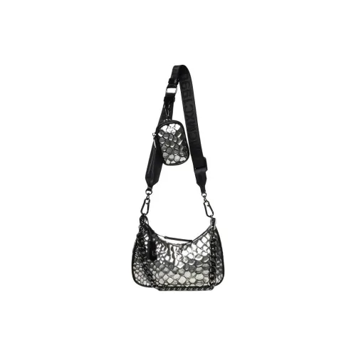 STEVE MADDEN PU Shoulder Bag Small Size Women's Silver
