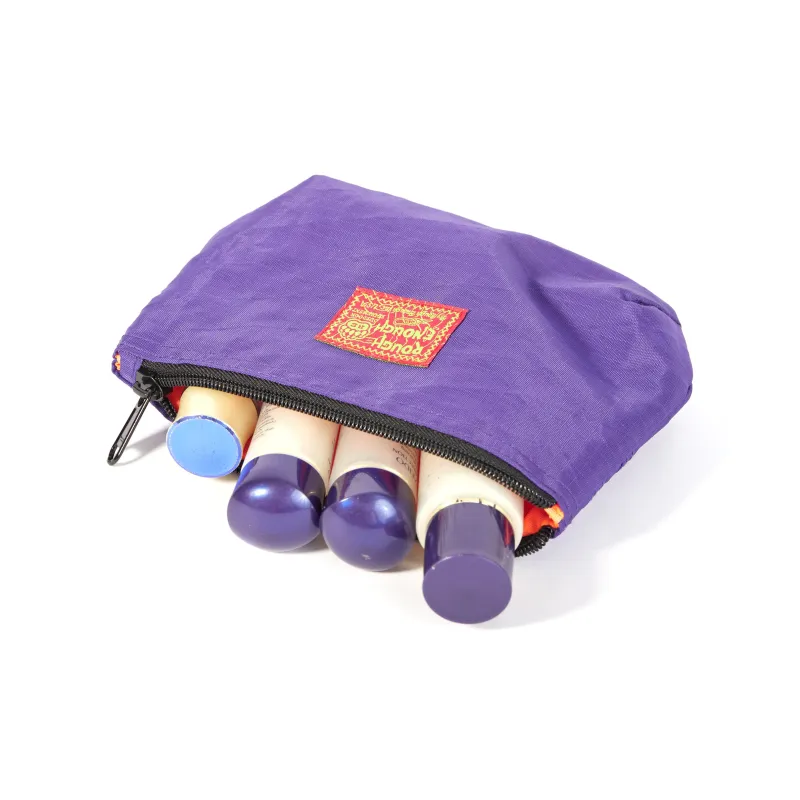 Rough Enough Nylon Storage Bag, Toiletry Bag Unisex Purple-2