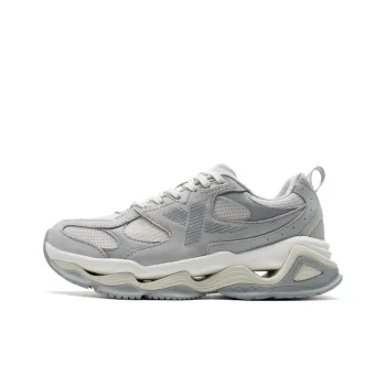 XTEP Roaming And Singing Anti-Slip Wear-Resistant Low-Top Casual Shoes Women's Gray Cyan