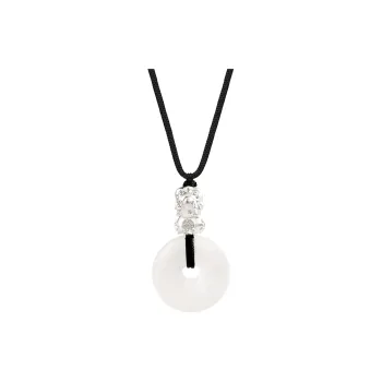HAPPY ELF Chalcedony Jade Necklaces Unisex