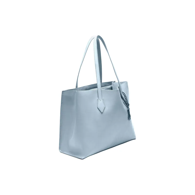 STEVE MADDEN Synthetic Material Tote Bag Shopping Bag Handbag Shoulder Bag Women's Blue-1
