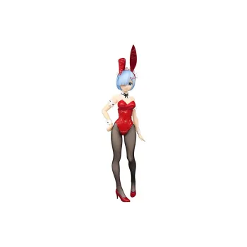 FURYU Rem/Rem BiCute Bunnies Collection Red Bunny Girl Bonus Gifts