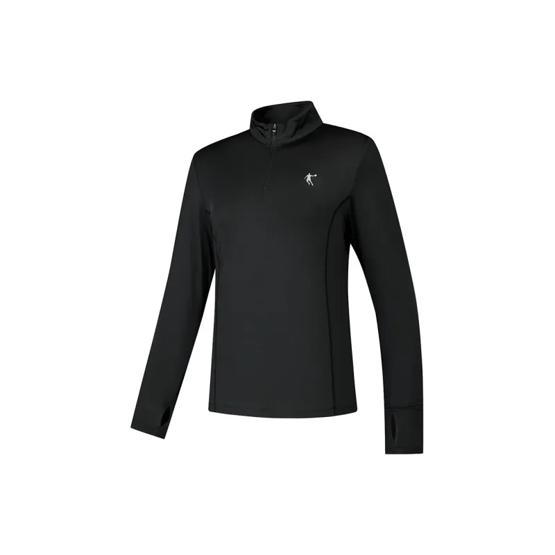QIAODAN Feiying T Shirt Women's Black-0