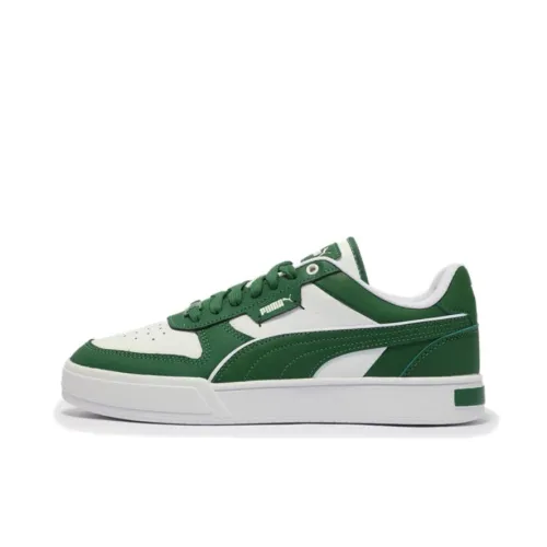 PUMA CAVEN DIME Anti Slip Wear Resistant Low Top Skateboard Shoes Unisex Green White