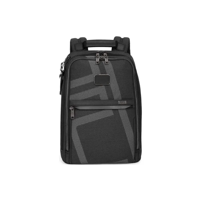 TUMI Polyester Backpack Unisex Black Gray Color-0