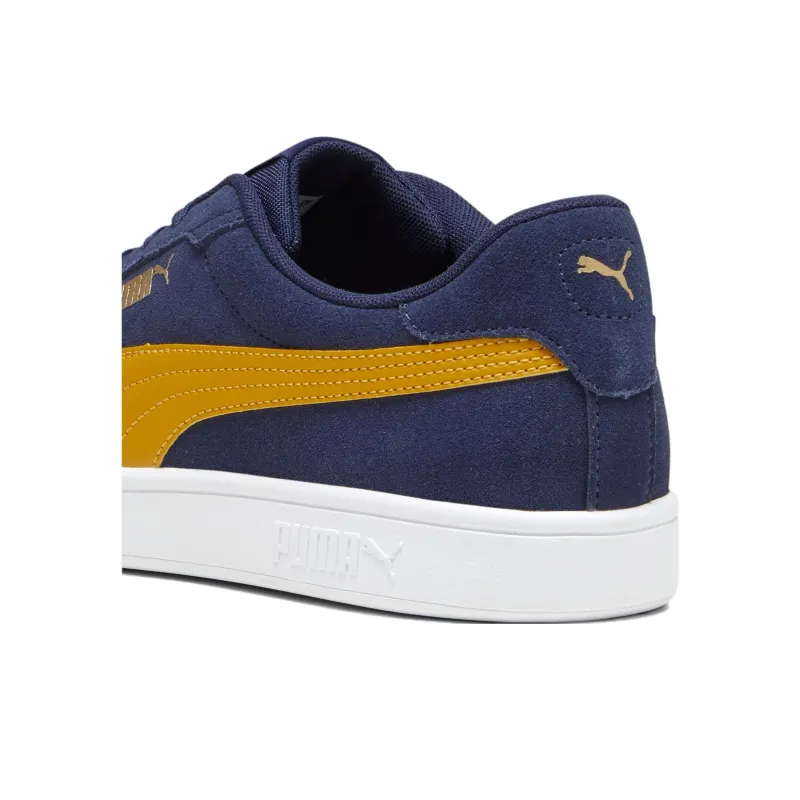 PUMA Smash 3.0 Anti Slip Wear Resistant Low Top Skateboard Shoes Men's Marine Blue-2