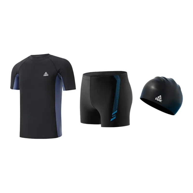PEAK Swimming Sets Polyester Spandex Polyamide Hot Spring Men's-6