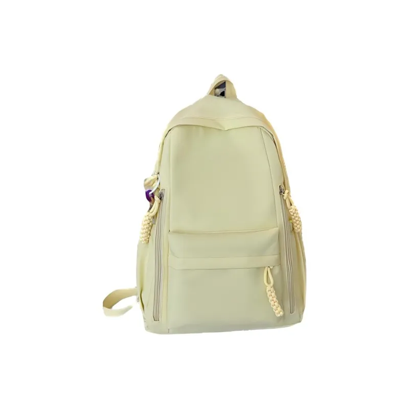 NX DOUGHNUT Nylon Backpack Regular Unisex Burgundy/White/Black/Yellow/Purple-5