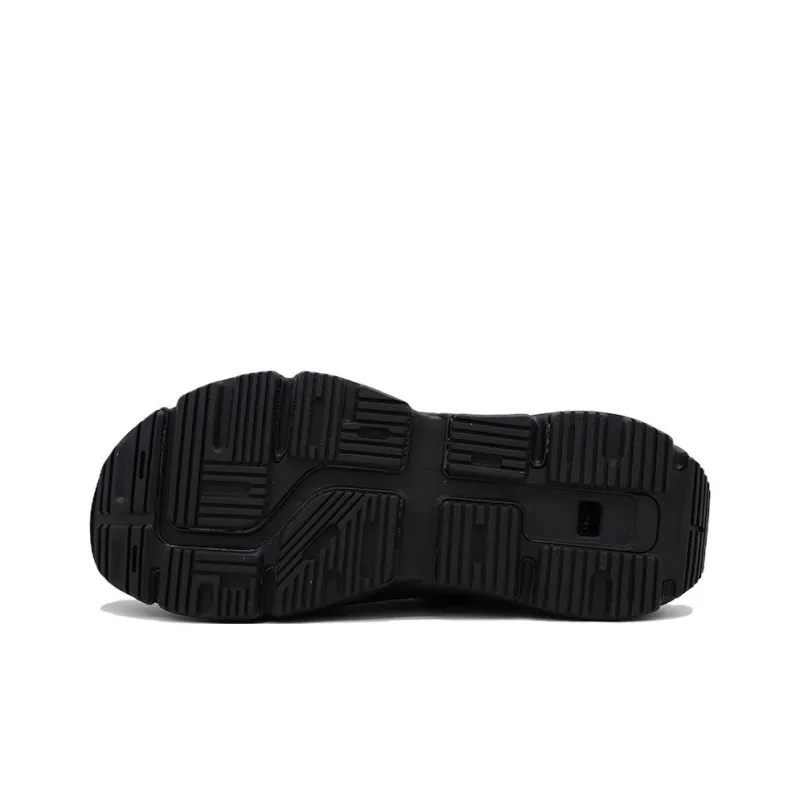 361° Wear Resistant Low Top Casual Shoes Men's Black-4