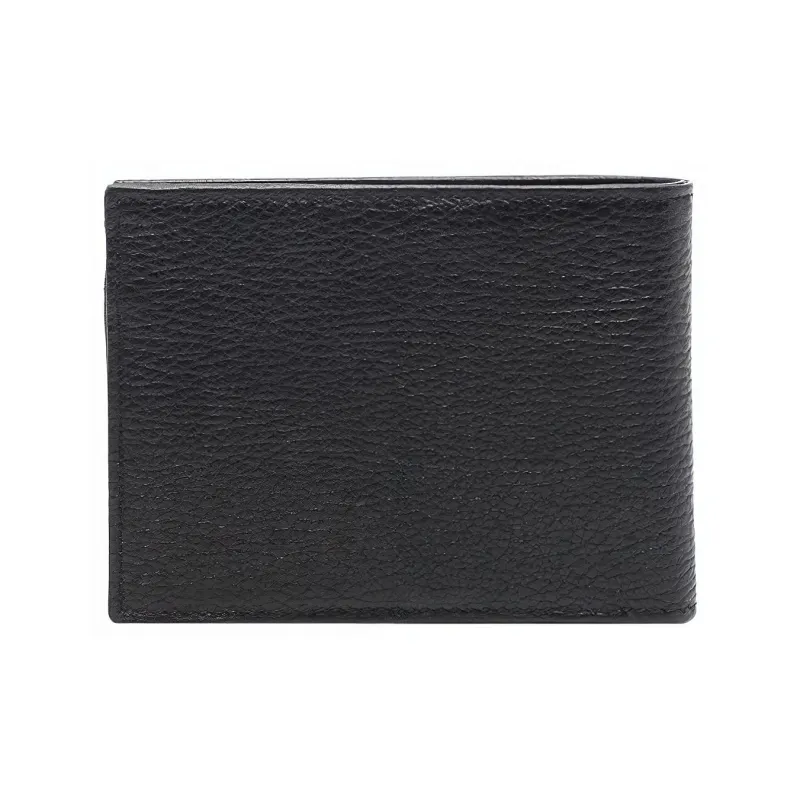 EMPORIO ARMANI Leather Wallet Men's Black-2