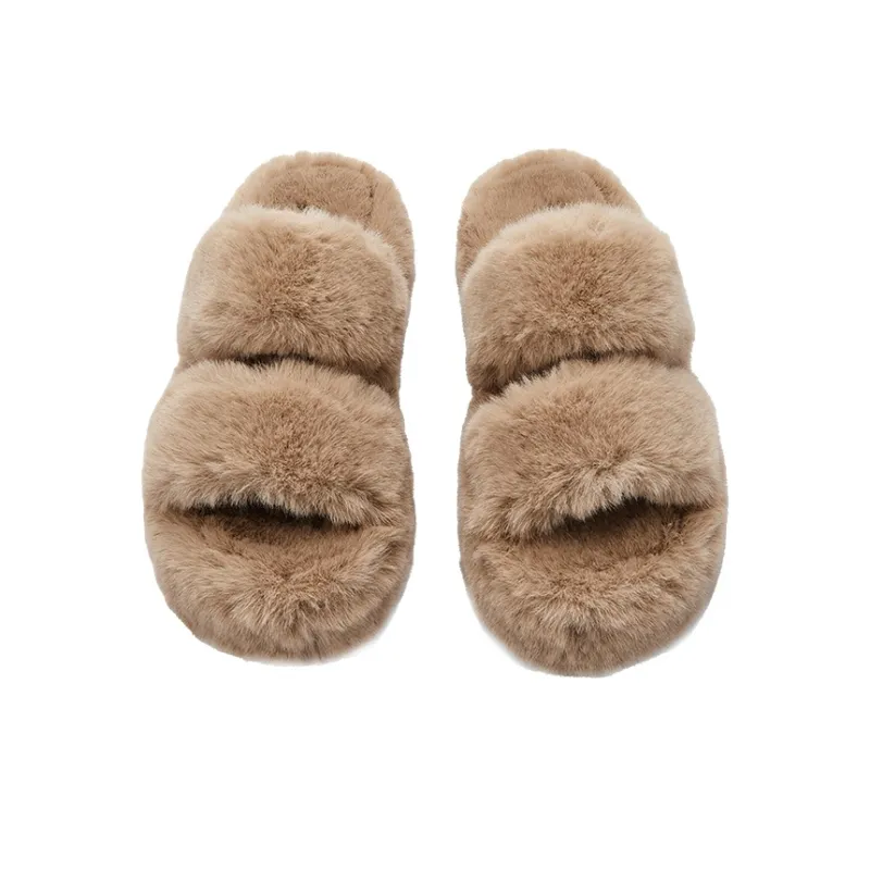 JUZI PVC Polyvinyl Chloride Slip-Resistant Abrasion-Resistant Slide Slippers Women's-9