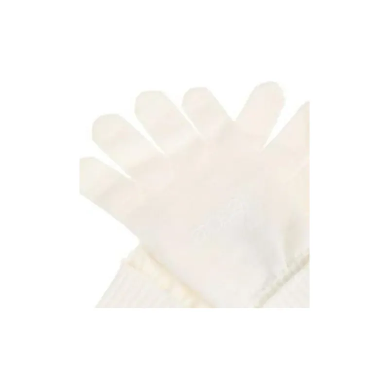 VERSACE Logo-Embroidered Knitted Gloves-2