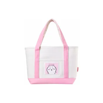 MINISO Cotton Handbag Regular Women's Pink/Beige/Blue/Yellow
