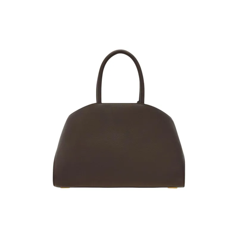 FERRAGAMO Cow Leather Shoulder Bag, Crossbody Bag, Handbag Trumpets Women's Brown-3