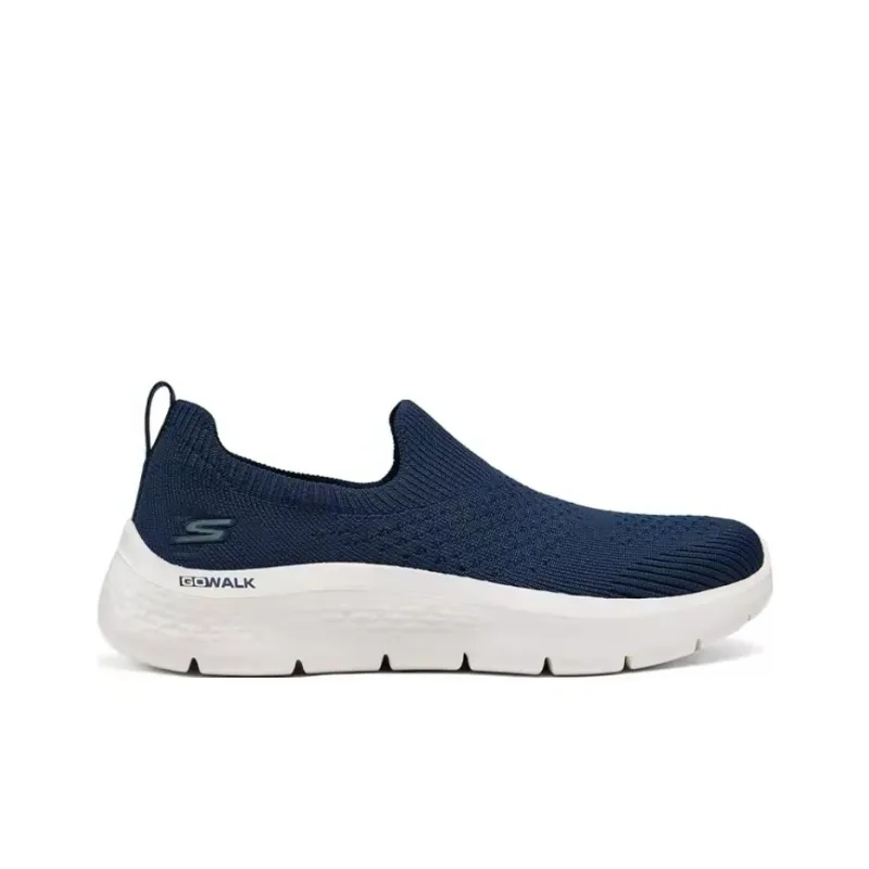 Skechers Women's GO WALK Breathable And Lightweight Low Top Casual Shoes Women's Blue White-1