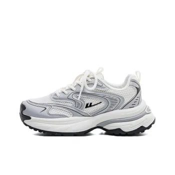 Warrior Cushioning Anti-Slip Wear-Resistant Breathable Lightweight Height Increasing Low-Top Chunky Sneakers Women's