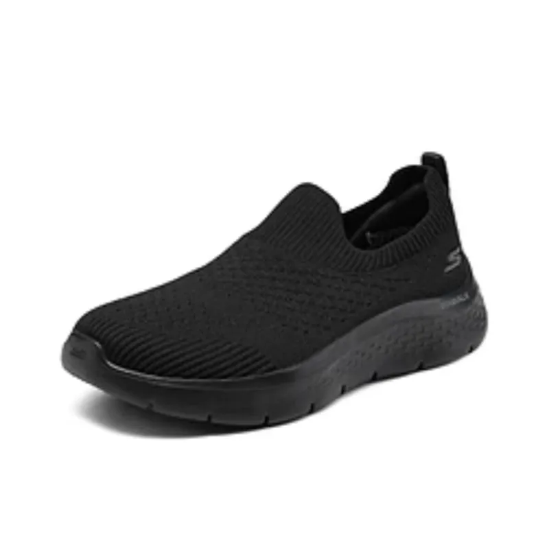 Skechers Women's GO WALK Breathable And Lightweight Low Top Casual Shoes Women's Black-2