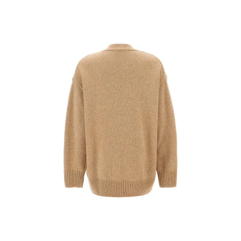 Paco Rabanne V Neck Buttoned Cardigan-1