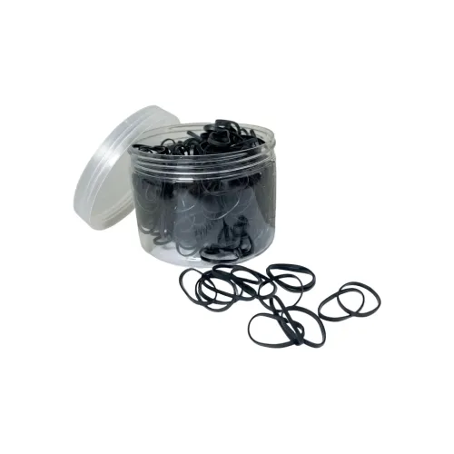 TBoML Rubber Band Hair Tie Women's Black