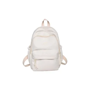 Cwatcun Nylon Backpack Regular Women's White/Pink/Black/Yellow/Green