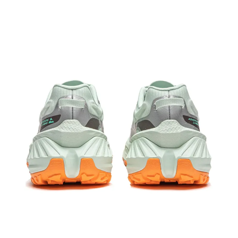 LINING Running Shoes Men Low Top Ice Cream Green/Silver-5