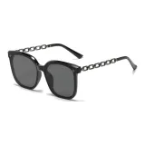 Black Gunmetal Frame with Black Gray Lens