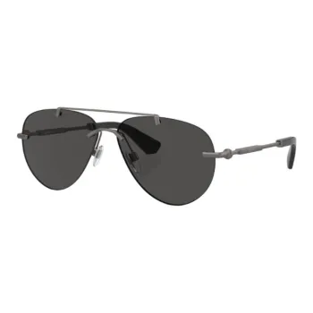 Burberry Metallic Aviator-frame Sunglasses